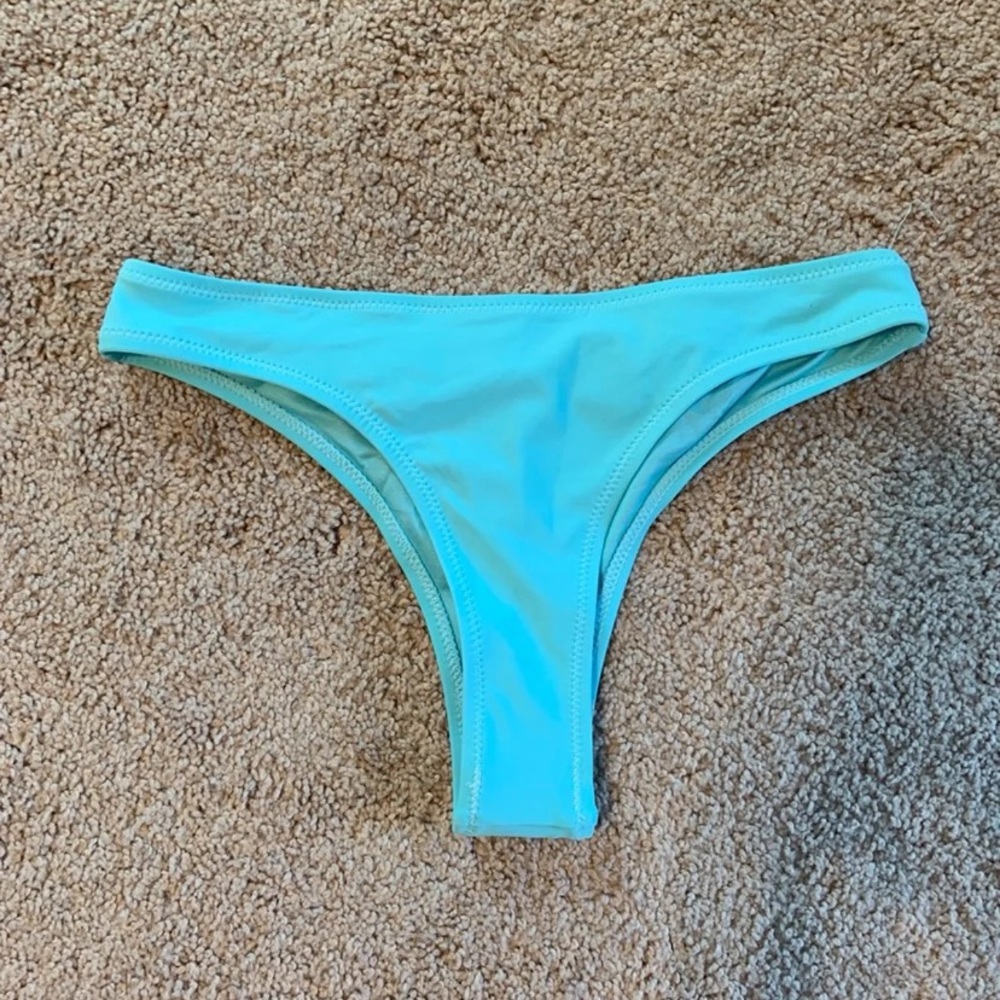 Blue Bikini Bottoms
